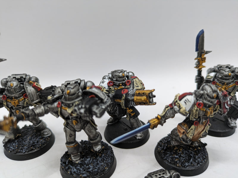 Warhammer 40k: Space Marine Grey Knight Metal Strike Squad (AT011)