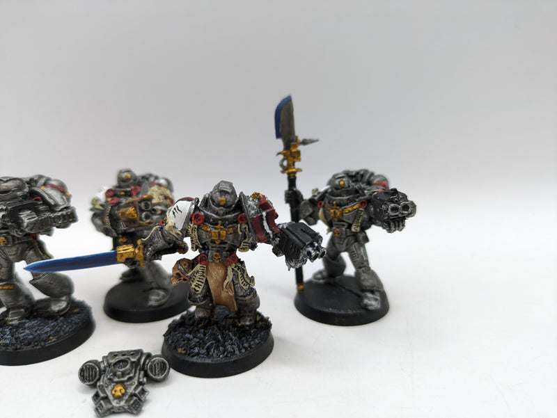 Warhammer 40k: Space Marine Grey Knight Metal Strike Squad (AT011)