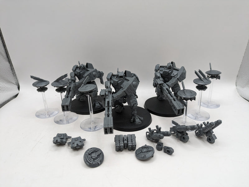 Warhammer 40k: T'au Empire Broadside Battlesuit Squad (AU092)