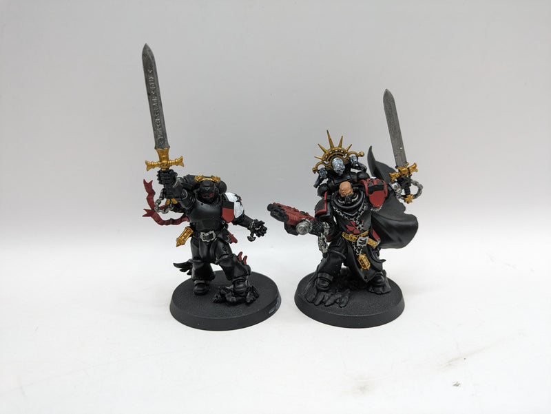 Warhammer 40k: Space Marine Black Templars Emperors Champion and Marshal (AA009)