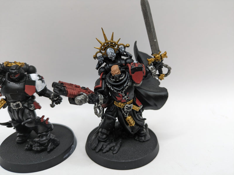 Warhammer 40k: Space Marine Black Templars Emperors Champion and Marshal (AA009)