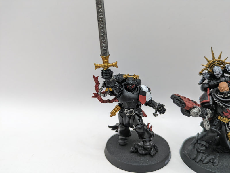 Warhammer 40k: Space Marine Black Templars Emperors Champion and Marshal (AA009)