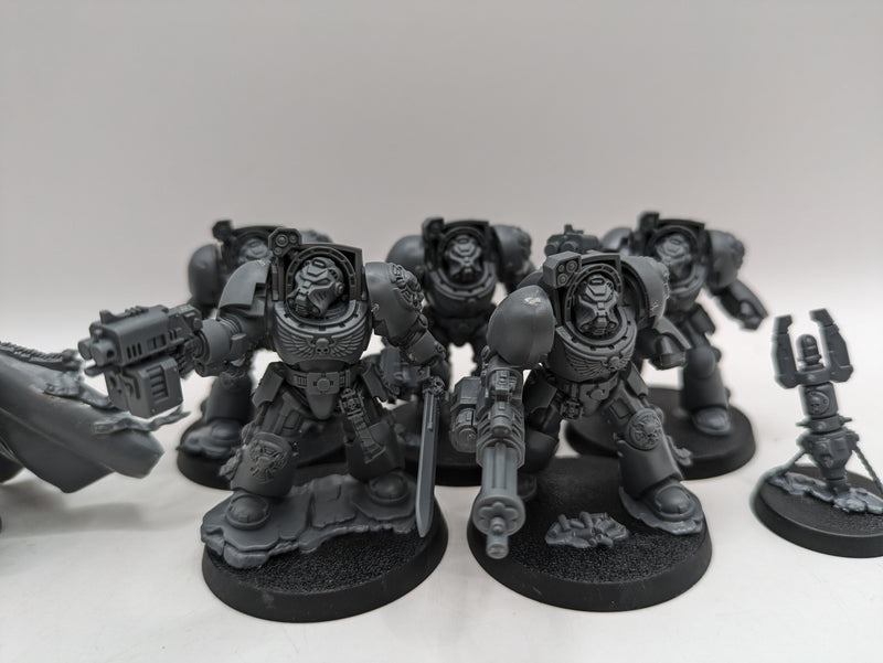 Warhammer 40k: Space Marine Space Wolf Terminator Captain and Terminators (BC103)