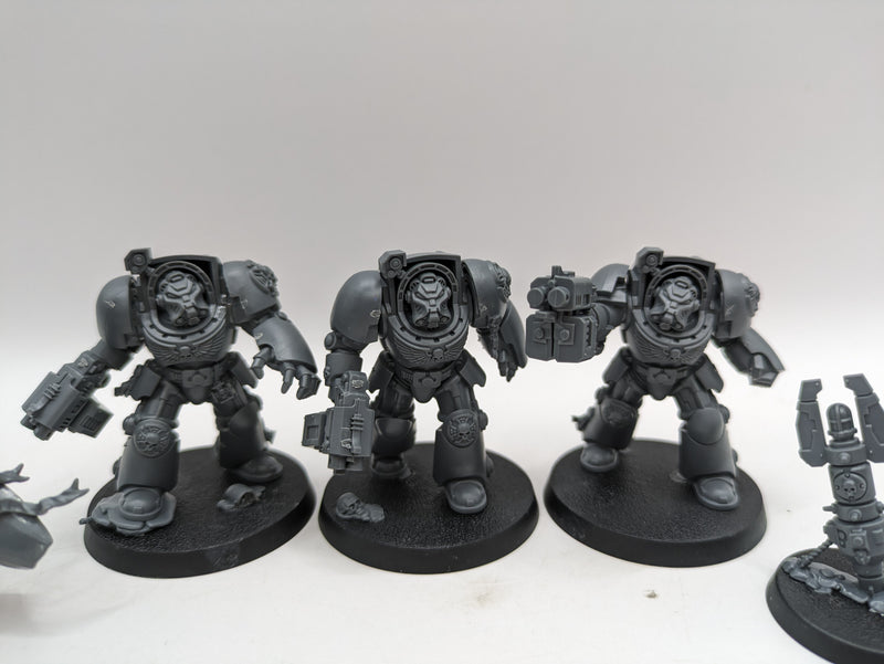 Warhammer 40k: Space Marine Space Wolf Terminator Captain and Terminators (BC103)