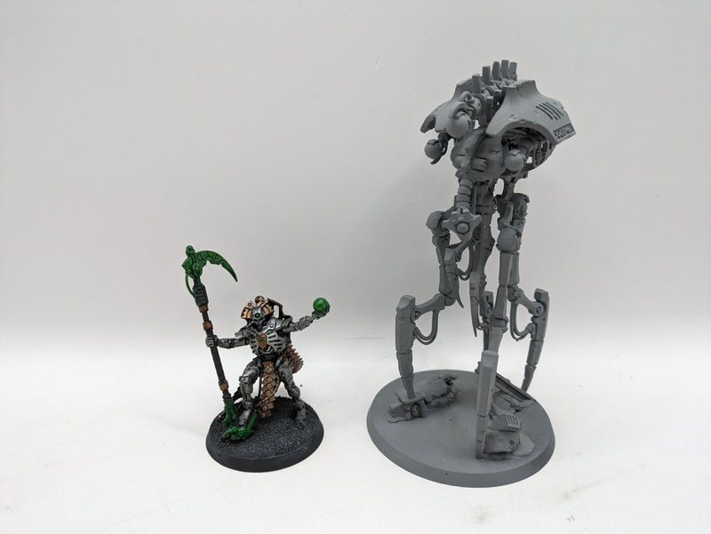 Warhammer 40k: Necron Canoptek Reanimator and Overlord (AD092)