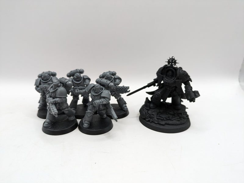 Warhammer 40k: Space Marine Infernus Squad and Terminator Captain (AA055)