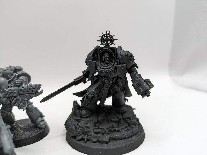 Warhammer 40k: Space Marine Infernus Squad and Terminator Captain (AA055)