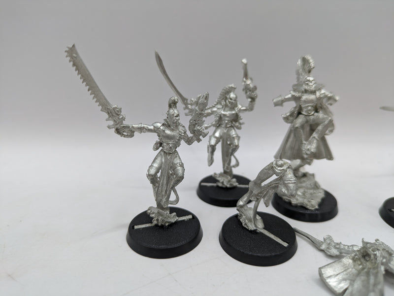 Warhammer 40k: Aeldari Metal Harlequin Troupe and Shadowseer (AL008)