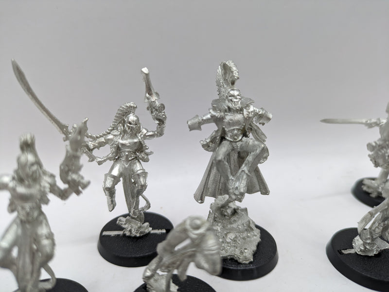 Warhammer 40k: Aeldari Metal Harlequin Troupe and Shadowseer (AL008)