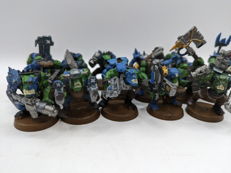 Warhammer 40k: Orks Metal Warboss and Boyz (BA150)