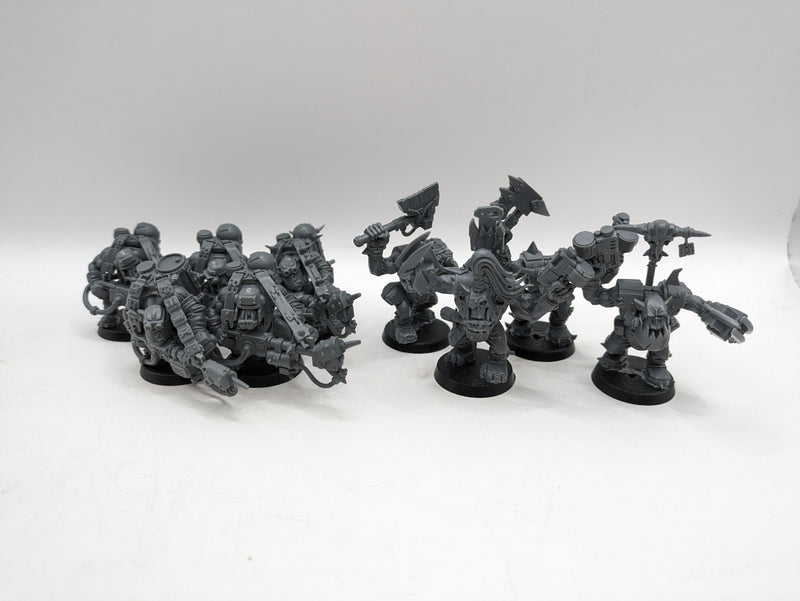 Warhammer 40k: Orks Burnaboyz with Nobz (CAB1009)