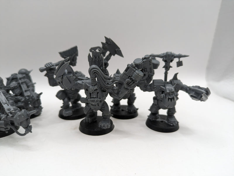 Warhammer 40k: Orks Burnaboyz with Nobz (CAB1009)