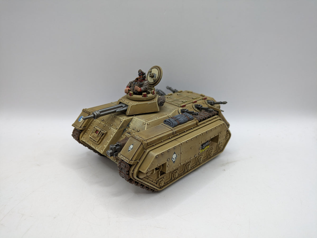 Figurine Warhammer 40K Chimera Astra Militarum Peinte Motif Désert Games Workshop