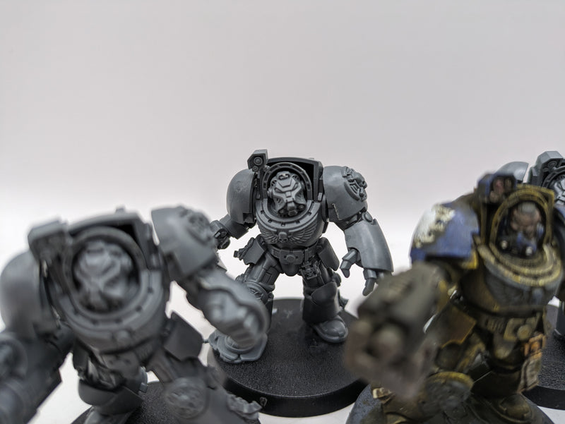 Warhammer 40k: Space Marine Terminator Squad and Terminator Librarian (CAB1025)