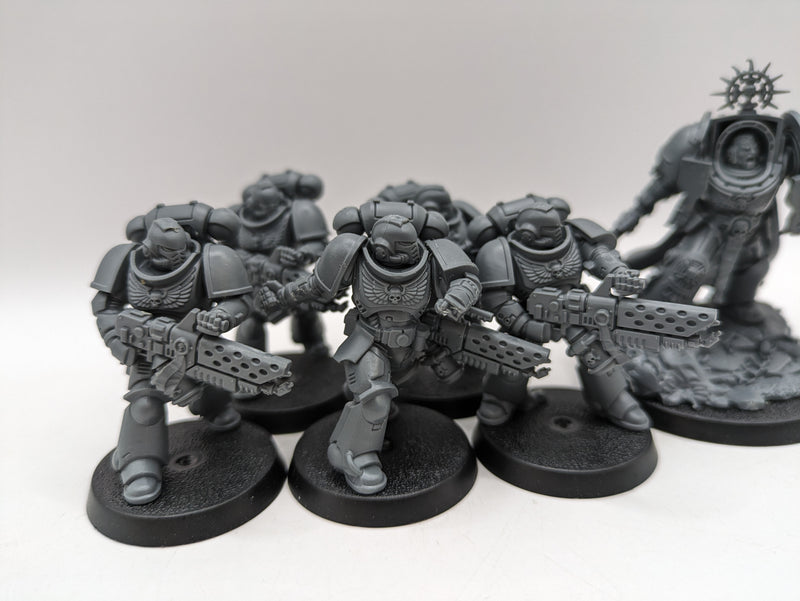 Warhammer 40k: Space Marine Infernus Squad and Terminator Captain (CAB1024)