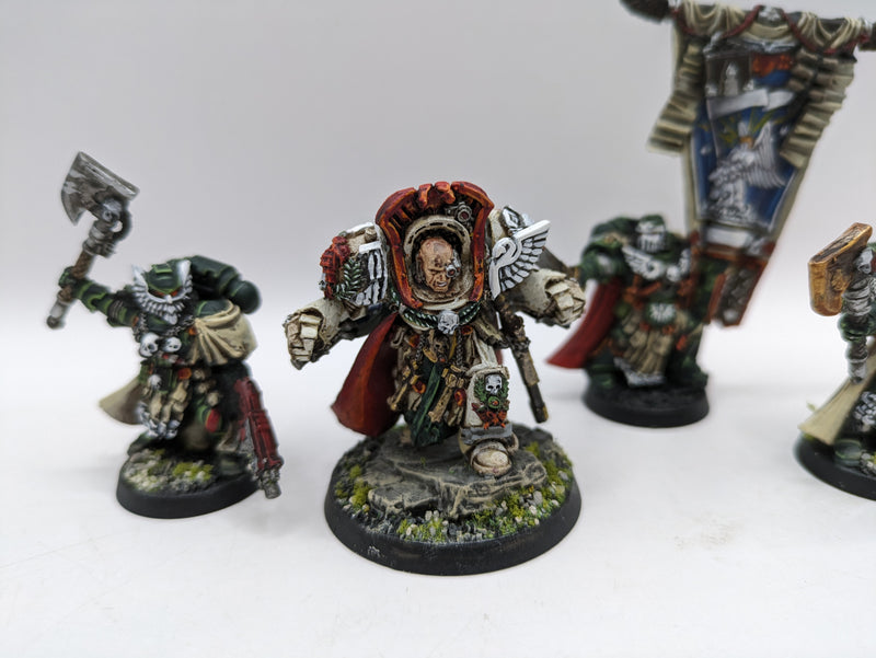 Warhammer 40k: Space Marines Metal Terminator Calgar Honour Squad Dark Angel Conversion - Well Painted (AQ014)