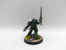 Warhammer 40k: Space Marines Dark Angels Lieutenant - Well Painted (BA186)