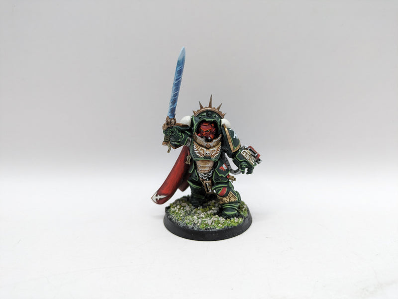 Warhammer 40k: Space Marines Dark Angels Gravis Captain - Well Painted (BC044)