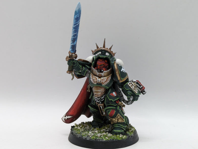 Warhammer 40k: Space Marines Dark Angels Gravis Captain - Well Painted (BC044)