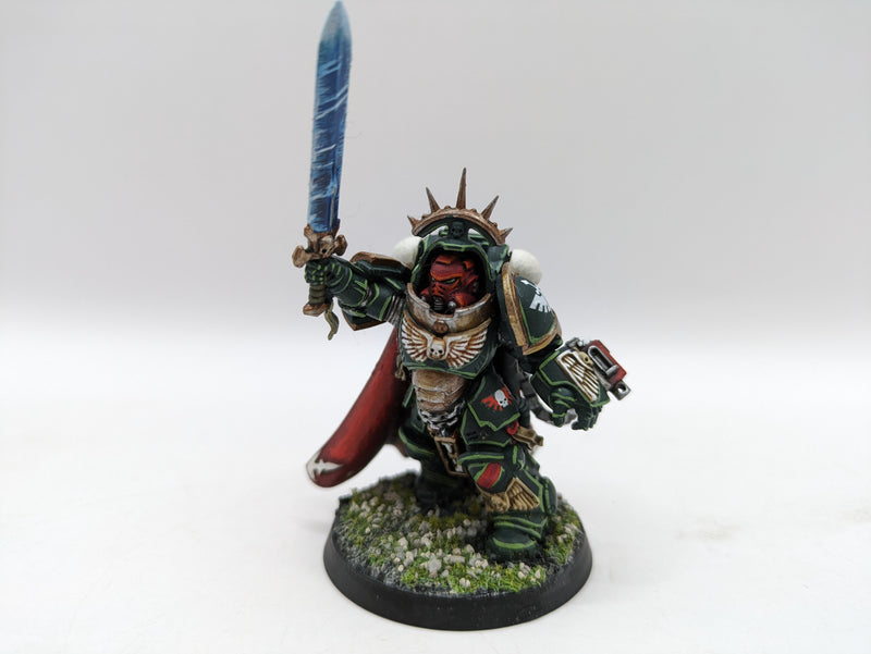 Warhammer 40k: Space Marines Dark Angels Gravis Captain - Well Painted (BC044)