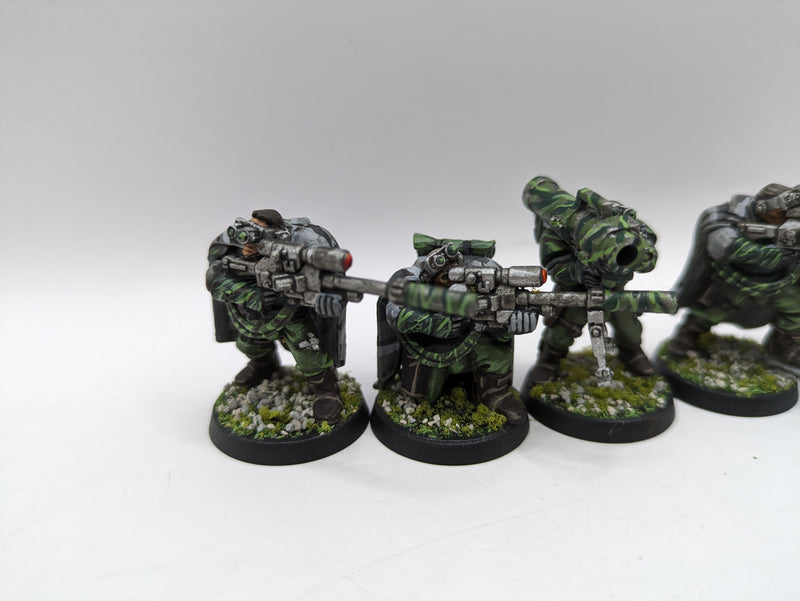 Warhammer 40k: Space Marines Dark Angels Scout Snipers - Well Painted (BA068)
