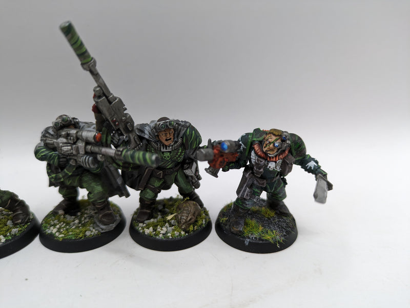 Warhammer 40k: Space Marines Dark Angels Scout Snipers - Well Painted (BA068)