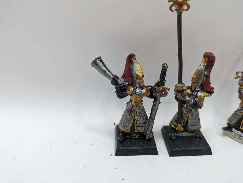 Warhammer The Old World: High Elves Metal Swordmasters of Hoeth Command (BC086)