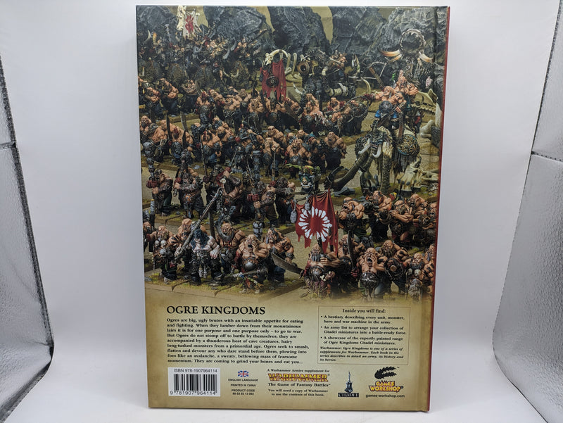 Warhammer Fantasy: Ogre Kingdoms Army Book 8th Edition (AS655)