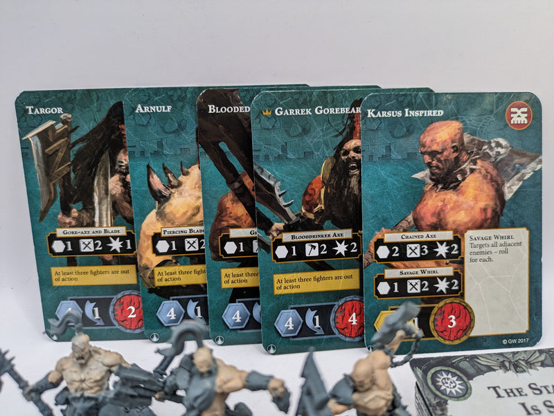 Age of Sigmar: Underworlds Garrek's Reavers with Promo Cards (AW197)