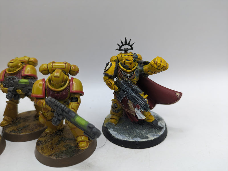 Warhammer 40k: Space Marine Hellblasters and Captain (AZ048)