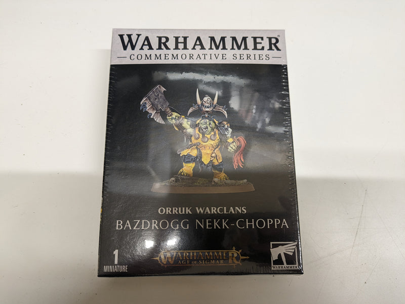 Warhammer Commemorative Series: Orruk Warclans Bazdrogg Nekk-Choppa (BB209)