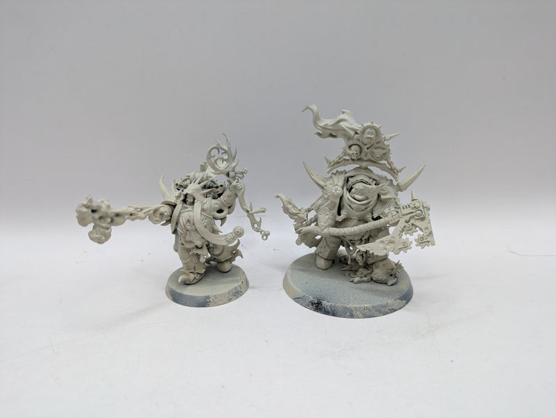 Warhammer 40k: Death Guard Lord of Contagion and Plaguecaster (CAB1036)