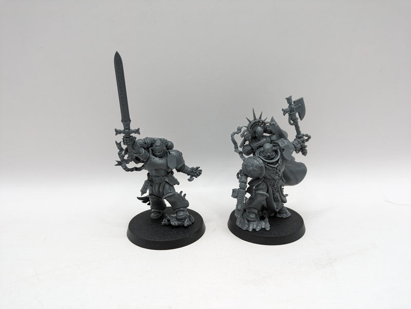 Warhammer 40k: Space Marine Black Templar Marshal and Emperors Champion (CAB1011)