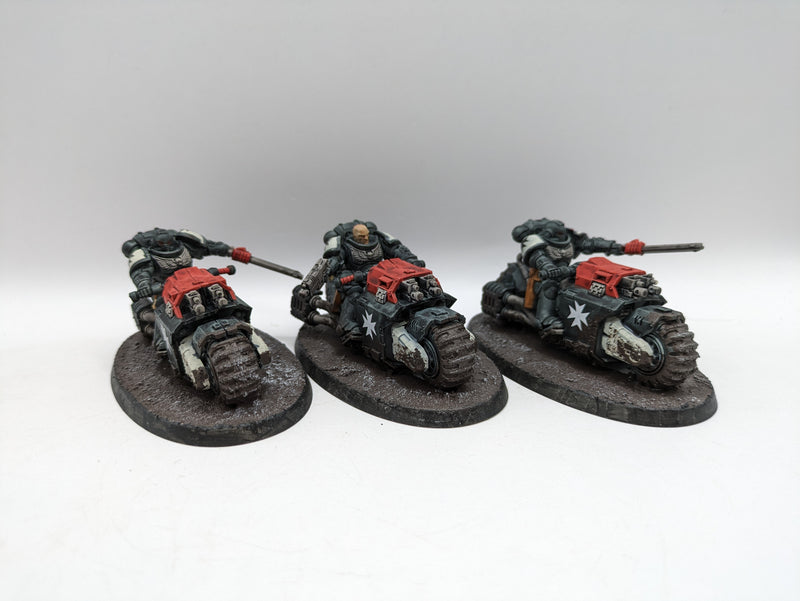 Warhammer 40k: Space Marine Black Templar Outriders (CAB1060)