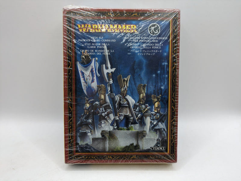 Warhammer The Old World: High Elves Phoenix Guard Command Metal (AC001)