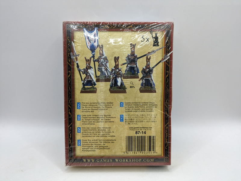 Warhammer The Old World: High Elves Phoenix Guard Command Metal (AC001)