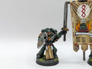 Warhammer 40k: Space Marine Dark Angels Command Squad - Well Painted (CAB1009)