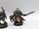 Warhammer 40k: Space Marine Dark Angels Command Squad - Well Painted (CAB1009)