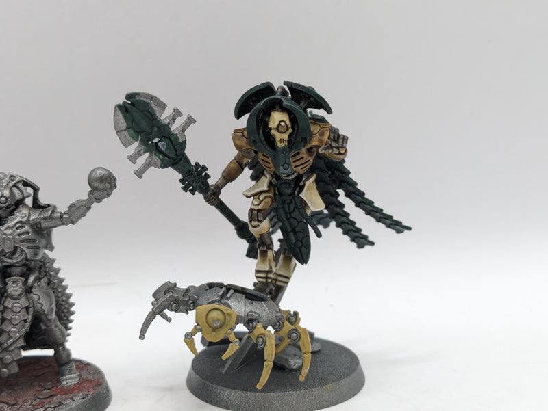 Warhammer 40k: Necron Cryptek and Overlord (AZ080)