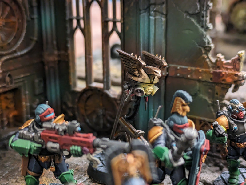 Warhammer 40k Kill Team: Adeptus Arbites Exaction Squad - Beautifully Painted (AQ021)