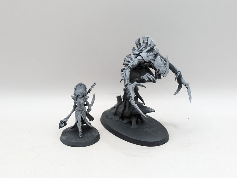 Warhammer 40k: Genestealer Cults Broodlord and Magos (AI130)