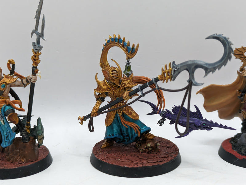 Age of Sigmar: Idoneth Deepkin Thrallmaster, Tidecaster and Soulrender (AT015)