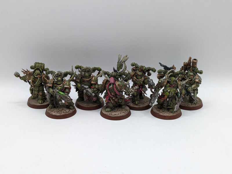 Warhammer 40k: Death Guard Plague Marines - Well Painted (AH021)