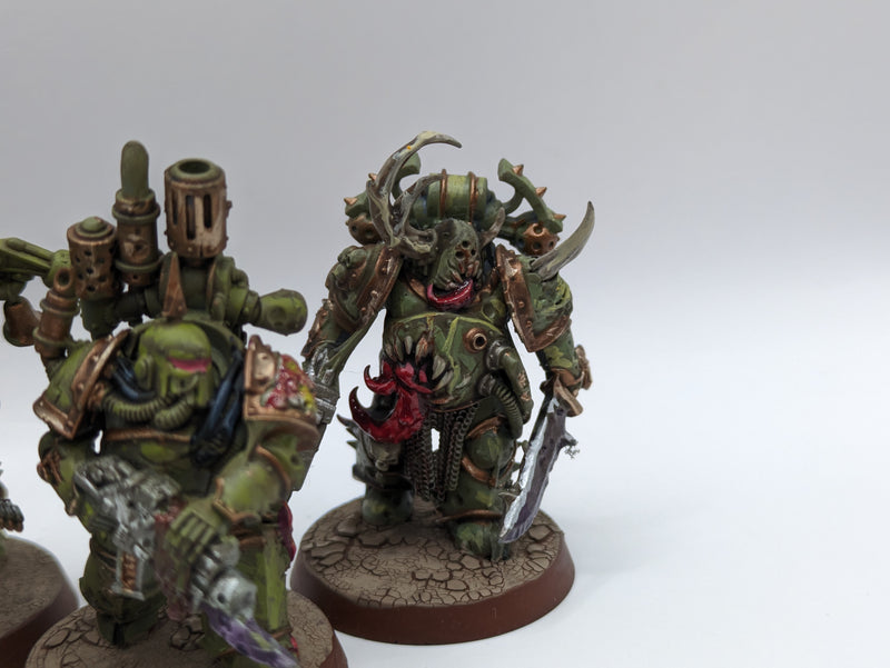 Warhammer 40k: Death Guard Plague Marines - Well Painted (AA007)