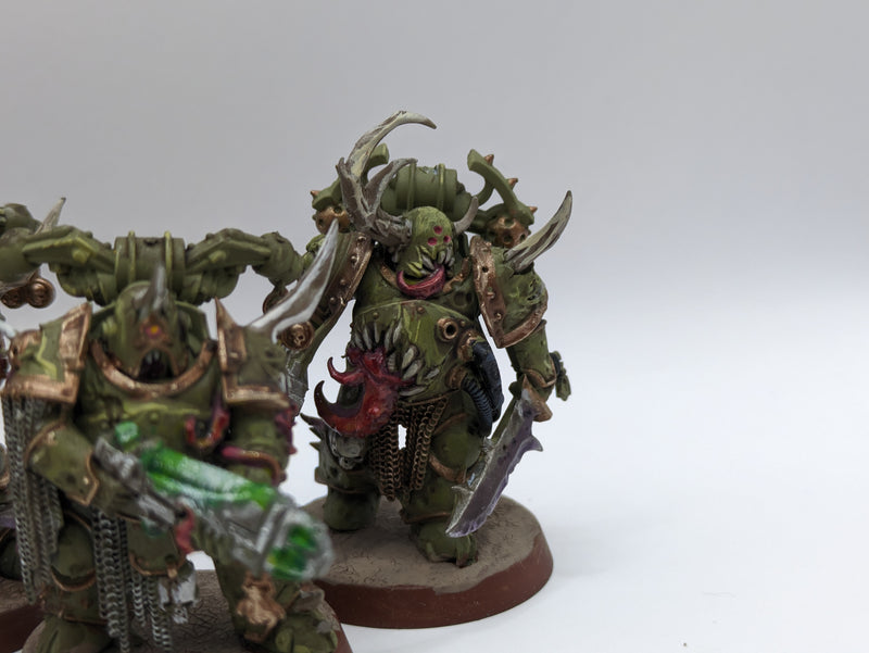 Warhammer 40k: Death Guard Plague Marines - Well Painted (AT182)