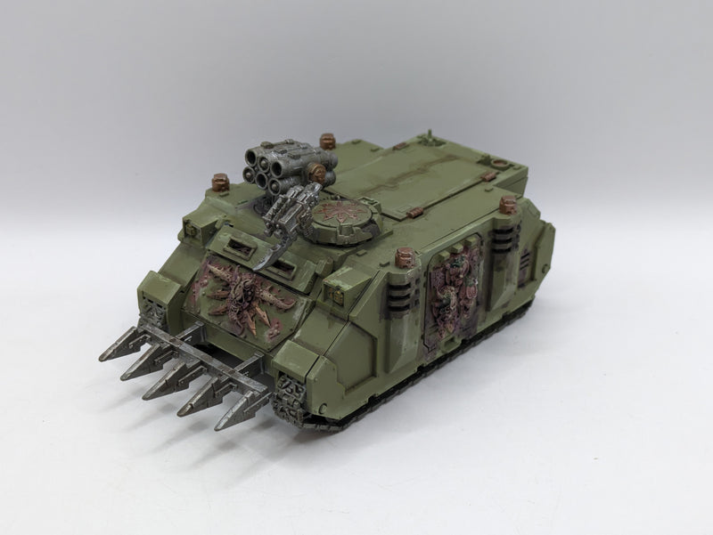 Warhammer 40k: Death Guard Rhino with Door Upgrades (AT165)