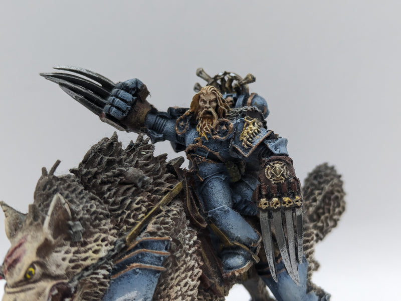 Warhammer 40k: Space Marine Space Wolves Canis Wolfborn - Well Painted (AA015)