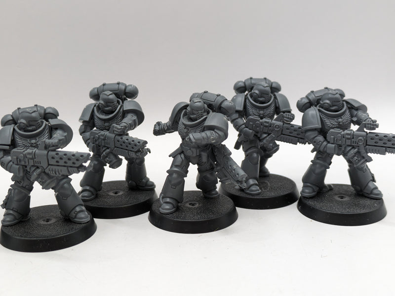 Warhammer 40k: Space Marine Infernus Squad and Primaris Chaplain (CAB1029)