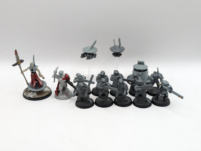 Warhammer 40k: T'au Empire Ethereal, Cadre Fireblade and Fire Warriors (AD083)