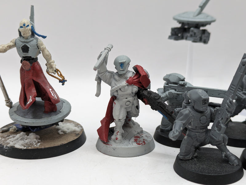 Warhammer 40k: T'au Empire Ethereal, Cadre Fireblade and Fire Warriors (AD083)